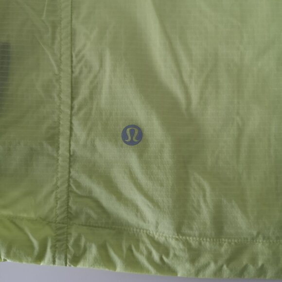 NWT LULULEMON LEVI Lemon Yellow Lightweight Packable On The Trails Jacket 10 - Picture 9 of 12